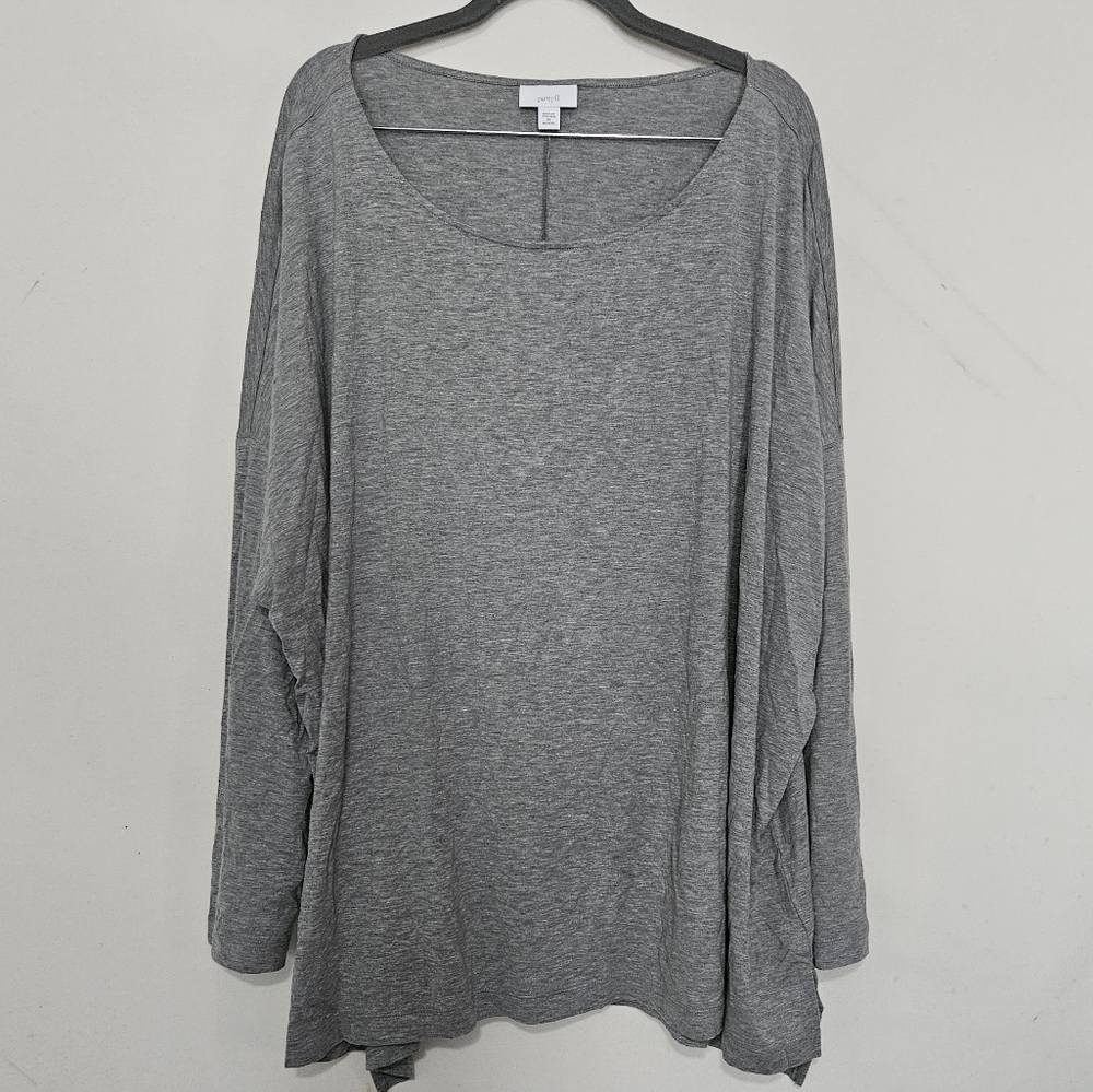 J. Jill Pure Jill Women's Gray Top 3X